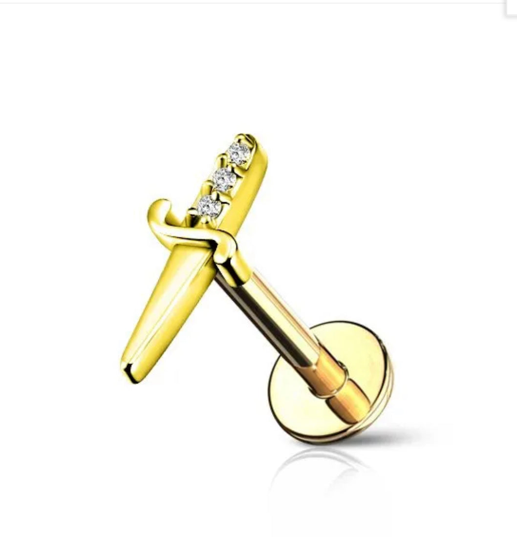 Labret pugnale